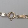 Vintage 9ct Solid Gold Fancy Curb Chain Necklace 60cm 4.17g Hallmarked Image 4