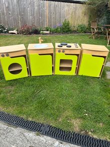 Preschool child's kitchen units - Montessori