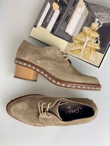 CHANEL || CC Chain Oxfords
