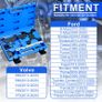 Engine Camshaft Timing Belt Locking Alignment Tool Kit Compatible with Ford Focus Fiesta Mazda 1.5 1.6 VCT Ecoboost Volvo Image 2