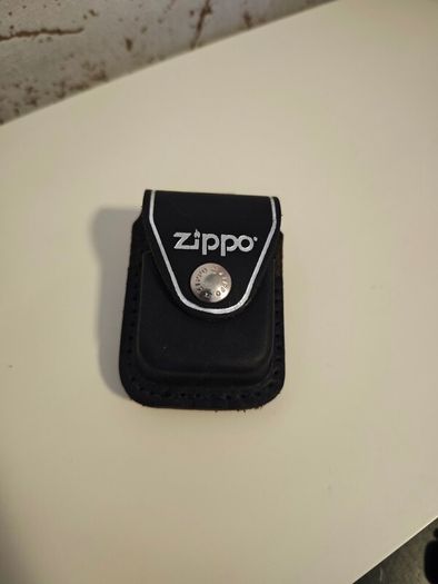 Zippo Lighter Pouch with Loop Black