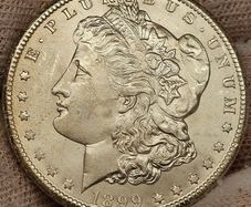 USA United States Silver 1899 O Morgan Dollar Beautiful Uncirculated Lustrous Superb!!