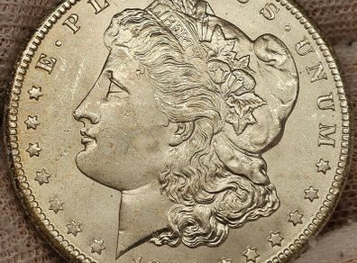 USA United States Silver 1899 O Morgan Dollar Beautiful Uncirculated Lustrous Superb!!