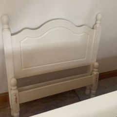 solid wood single bed frame