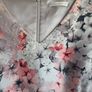Bridal boutique designer Jacques Vert floral embellished dress 16 wedding guest mother of the bride silver grey peach 16 Image 2