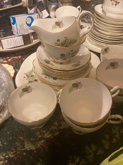 Vintage china teaset free postage