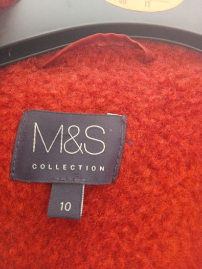 M S Coat size 10
