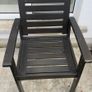 IKEA Outdoor Wooden Chairs Set of 4 Image 2