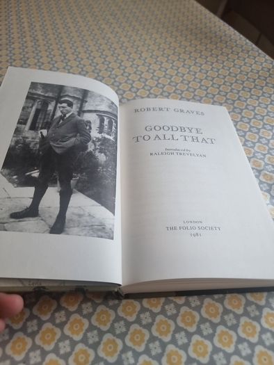Goodbye to All That (Robert Graves - 1981) Folio Society London
