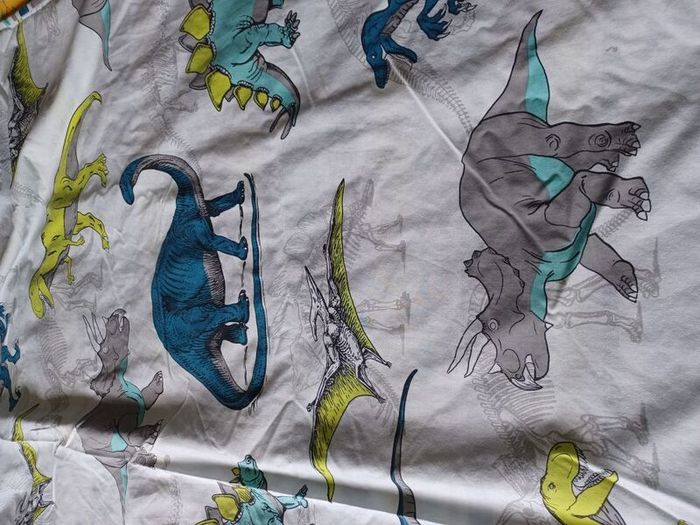Bedlinen- single Dinosaur