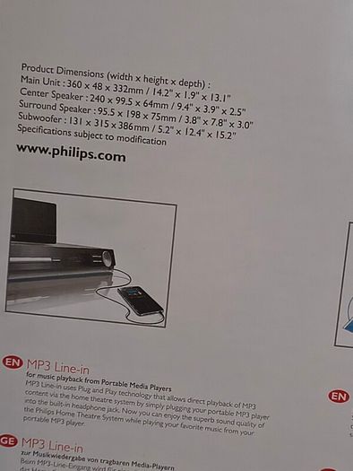 Dvd home theater system
