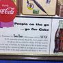 Vintage framed Coca Cola advertising print Image 4