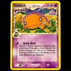 Trapinch Delta Species 69/101 Common EX Dragon Frontiers Pokemon Card
