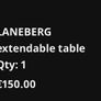 Ikea extendable table 4/6/8/10 seater Image 2