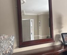 mahogany mirror