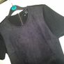 Brand new Atmosphere suede black mini classy dress size UK8 EUR36 Postage included Image 2