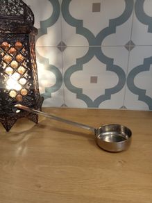 GI Metal Flat Bottomed Sauce Ladle 170g