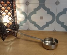 GI Metal Flat Bottomed Sauce Ladle 170g