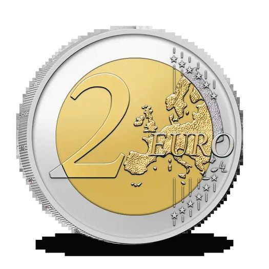 2026 Ireland 2 Euro Commemorative Coin - U2 BU. Coincard.