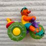 Sesame Street Ernie 2001 Splashin Trike Water Tub Tricycle Duck Part of the rope doesn't pull back completely Used Please see photos Image 5
