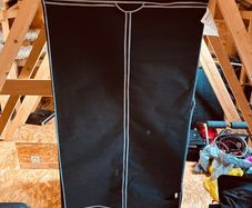Freestanding wardrobe