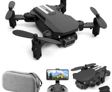 Phone RC Drone Quadcopter with 1080P Camera 3D Flips Gesture Photo Video Track Flight Altitude Hold Headless Mode Include Carry Bag