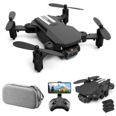 Phone RC Drone Quadcopter with 1080P Camera 3D Flips Gesture Photo Video Track Flight Altitude Hold Headless Mode Include Carry Bag