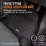 Floor Mats for Kia EV6 (2021- ) Tailored Premium Black Rubber Set Image 4