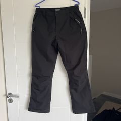 Craghoppers Men's Black Waterproof Hiking Pants 34x32
