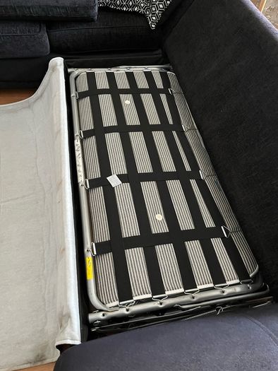 Corner double sofa bed