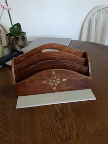 Letter holder antique
