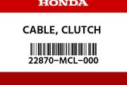 Clutch Cable - Genuine Honda VT750DC - OEM Part
