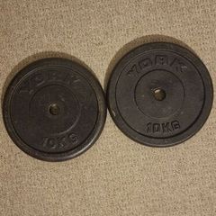 weight plates 2x10kg