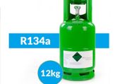 R134a - 12 kg - Refillable Cylinders - Sealed ! 100% Pure