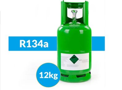 R134a - 12 kg - Refillable Cylinders - Sealed ! 100% Pure