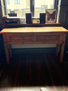 Lovely solid wood console table