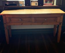 Lovely solid wood console table