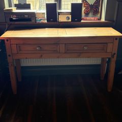 Lovely solid wood console table
