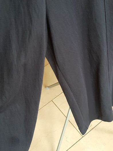 Wide Leg Navy Culotte Trousers