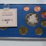 Greece european currencies Medal & stickman 2 EURO coins set UNC Image 4