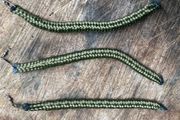 Sets of 3 x 15 gram wriggle weights for salmon and trout fishing