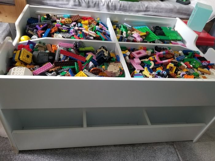 Large LEGO Bundle + LEGO Storage Play Table