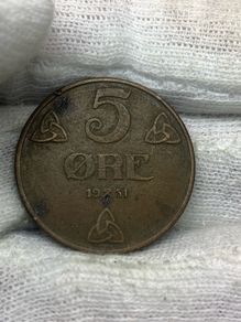 Norway 1951 5 ore