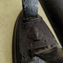 Antique Black Cast Iron Original Cast Iron Flat Iron / Door Stop / Bookend / Farmhouse Kitchen Image 2