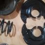 Toyota Corolla E11 97 - 02 Front Brake Disc Splash Guards Set Image 2