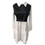 Women dress Fashion Collar Long Sleeve Image 4