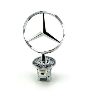 Mercedes Benz Logo Hood 3d Badge Emblems W202 W210 W221 W220 W208 For C E S Series For Mercedes Benz W210 W202 W203 C200 W211