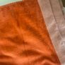 Orange/ Coral Beach Towel Image 2