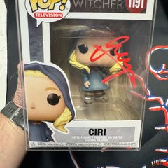 Funko pop Ciri the Witcher signed
