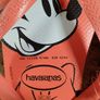Havianas Minnie mouse pink laranja cyber flip flops size UK 8 - 9 EU 41 42 Image 3